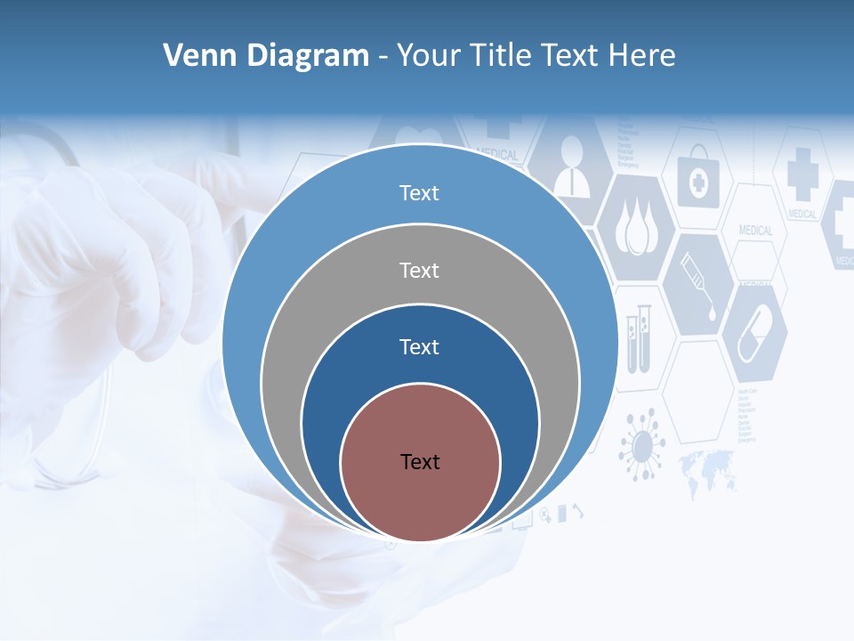 Digital Care Network PowerPoint Template