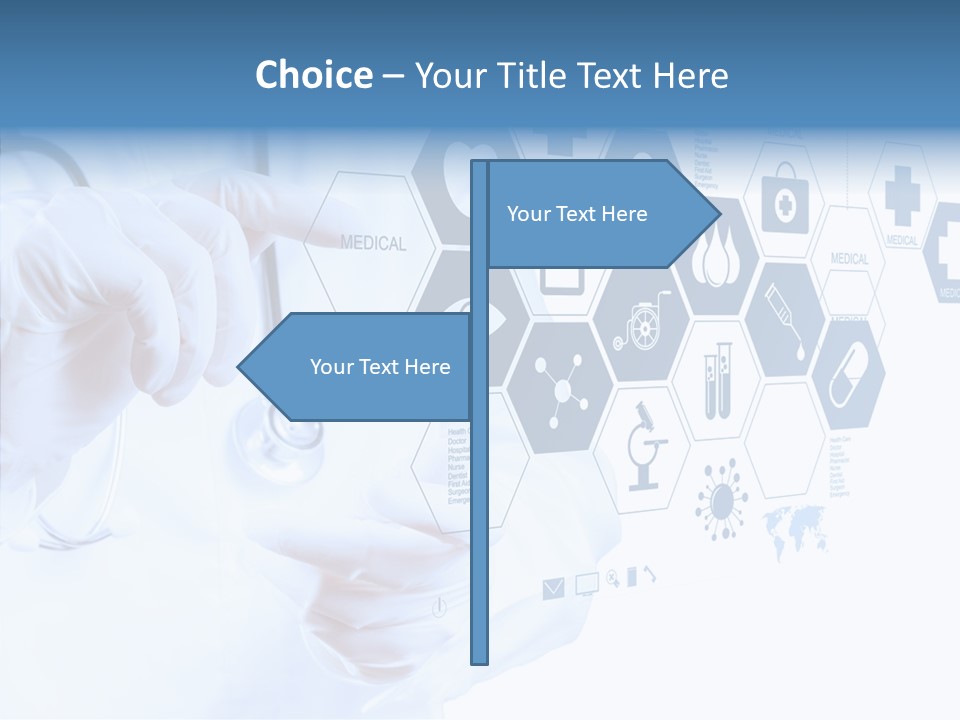 Digital Care Network PowerPoint Template