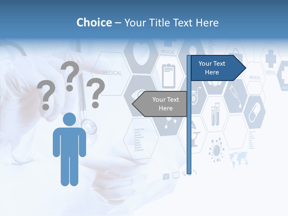 Digital Care Network PowerPoint Template