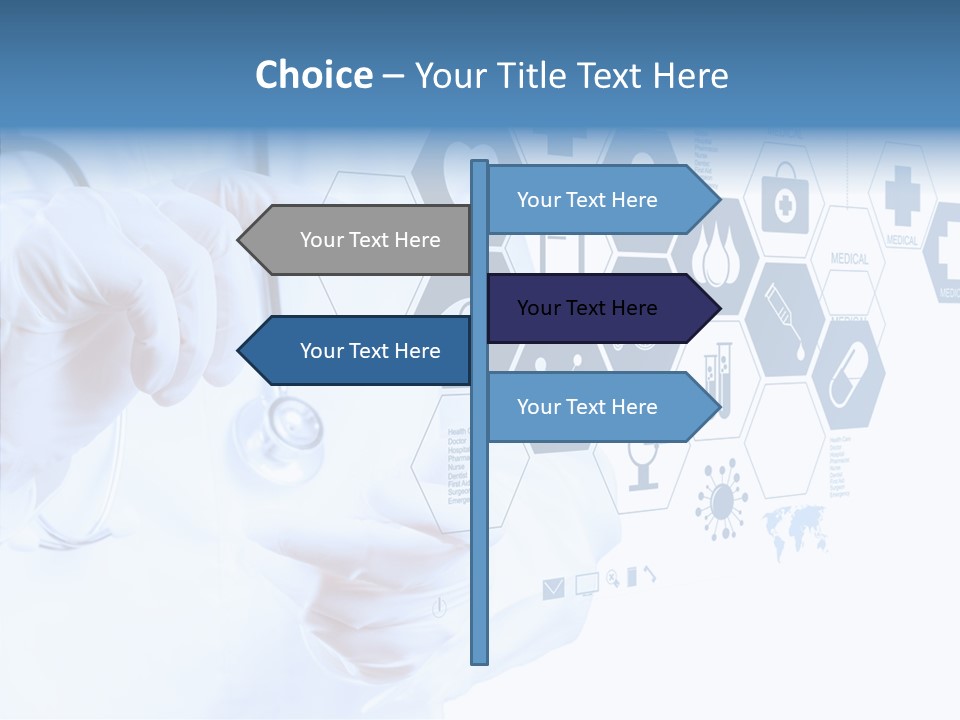 Digital Care Network PowerPoint Template