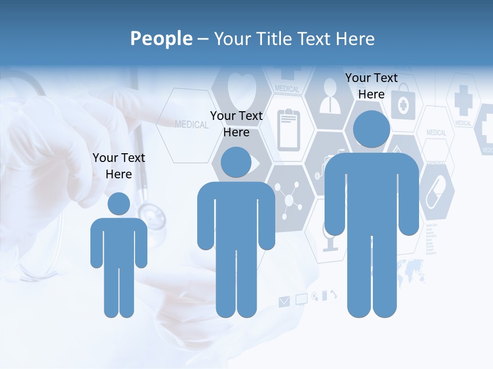 Digital Care Network PowerPoint Template