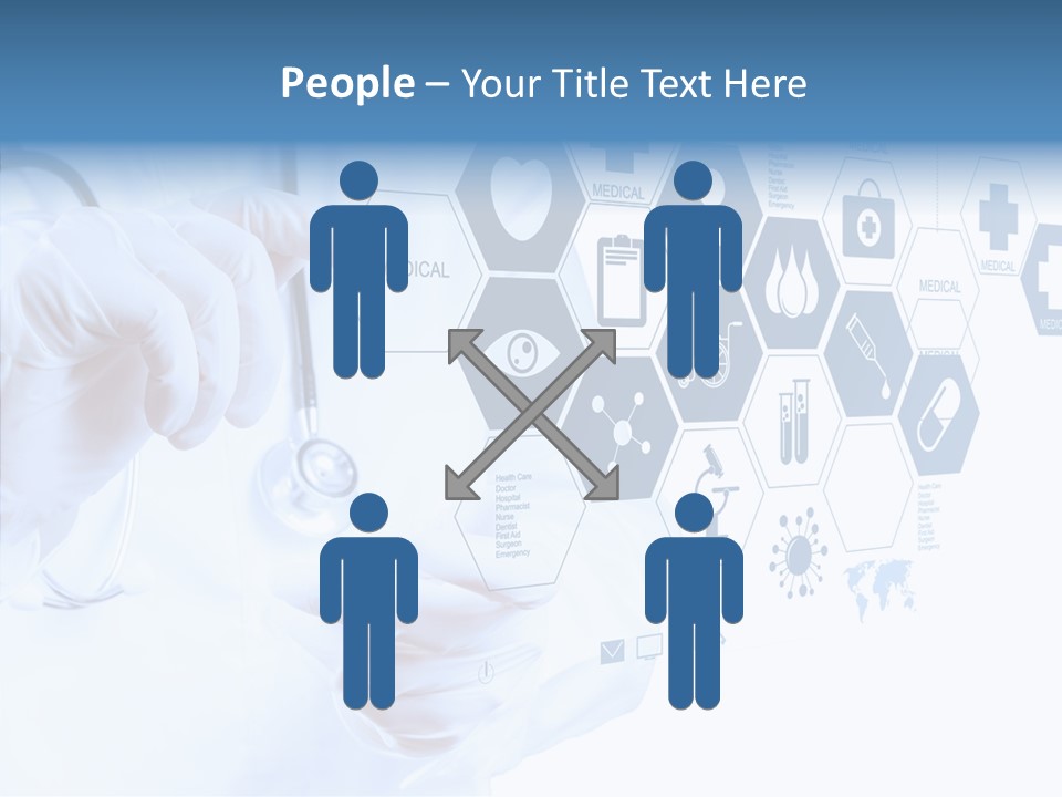 Digital Care Network PowerPoint Template