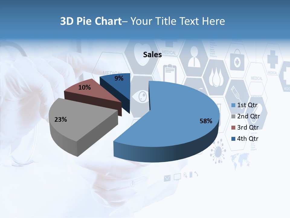 Digital Care Network PowerPoint Template