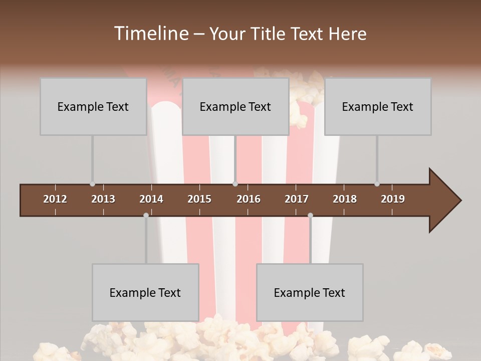 Treat White Cooked PowerPoint Template