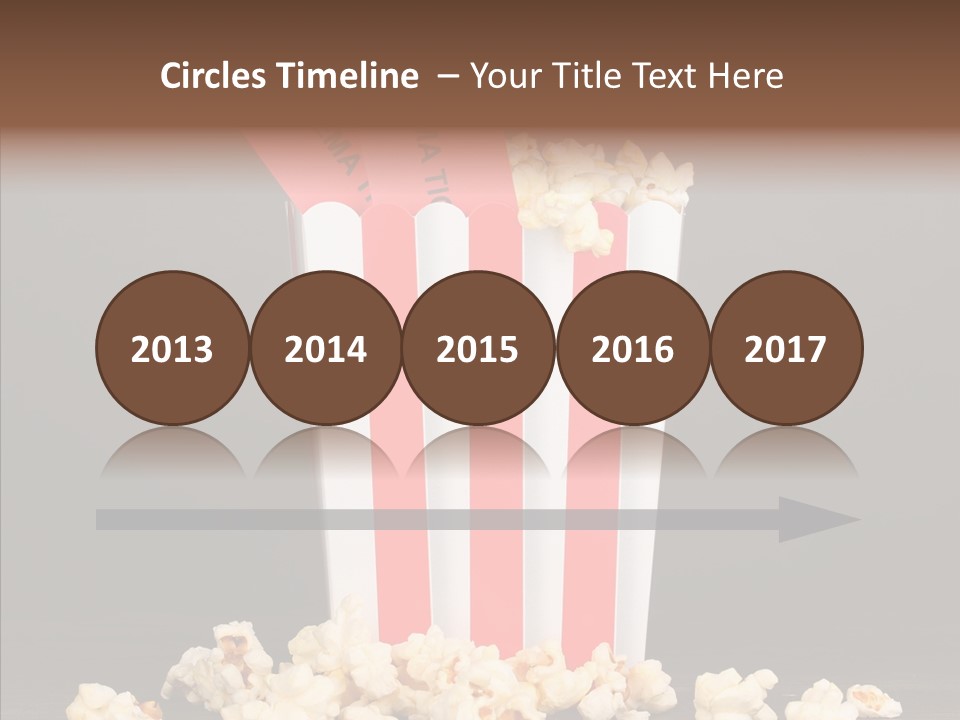 Treat White Cooked PowerPoint Template