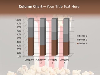 Treat White Cooked PowerPoint Template