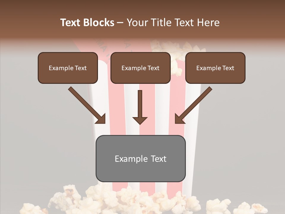Treat White Cooked PowerPoint Template