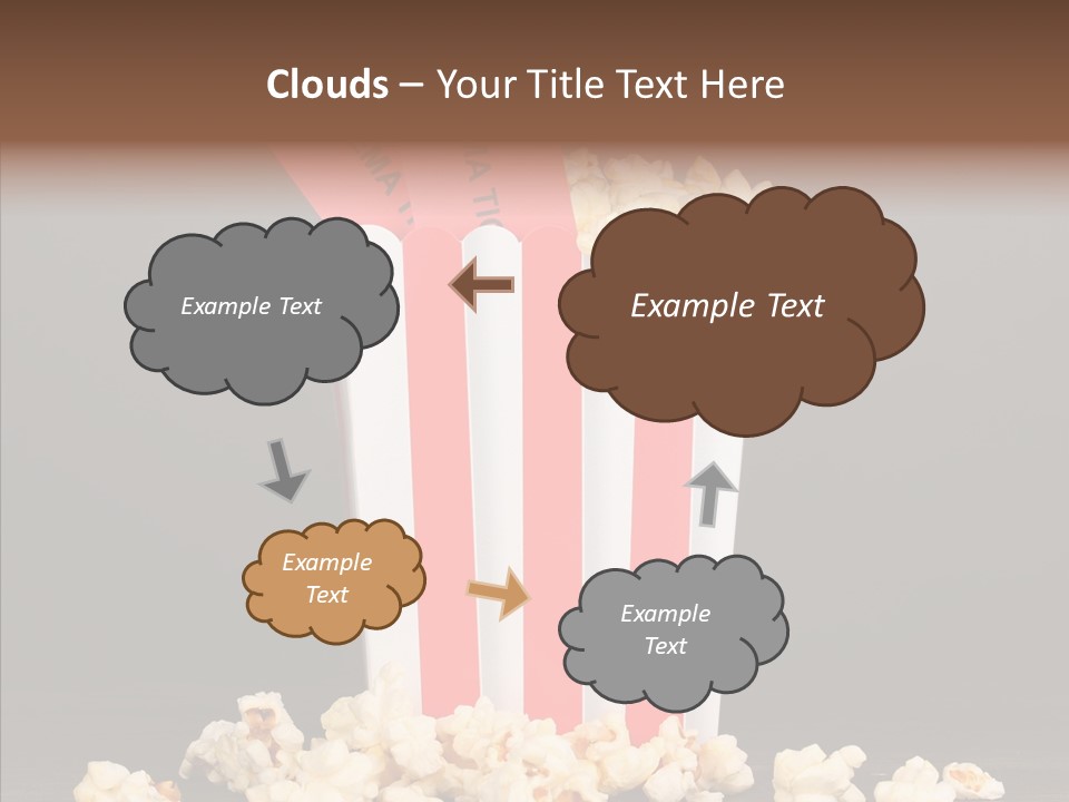Treat White Cooked PowerPoint Template