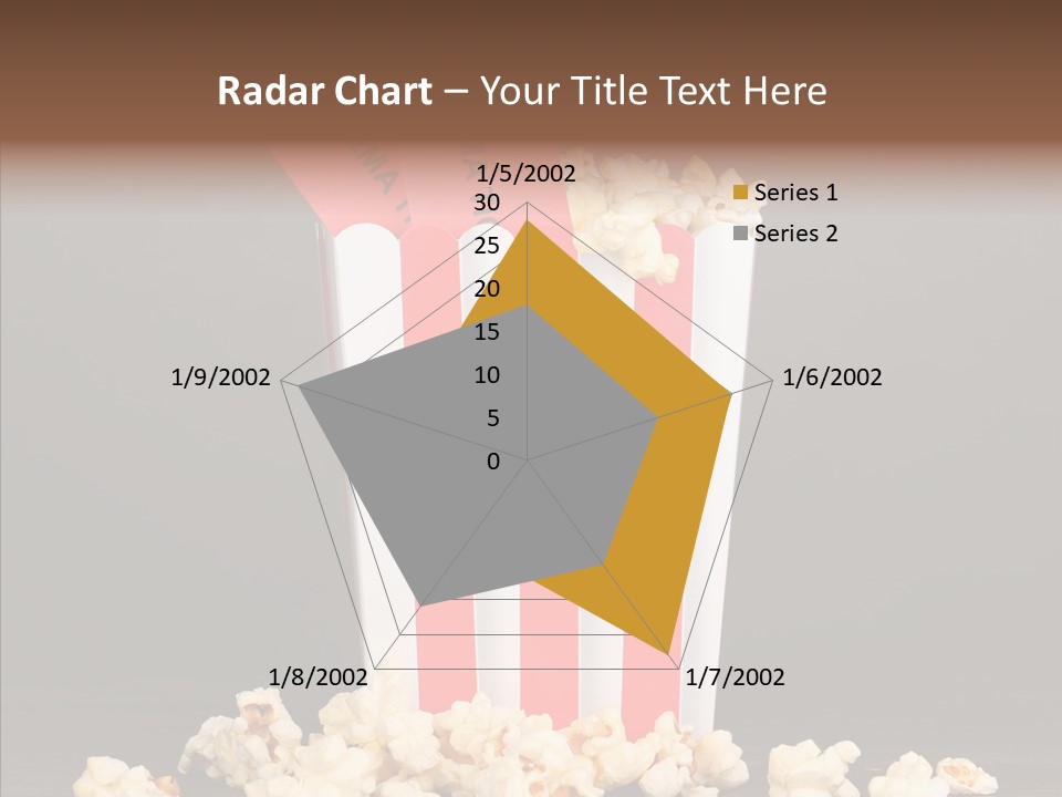 Treat White Cooked PowerPoint Template