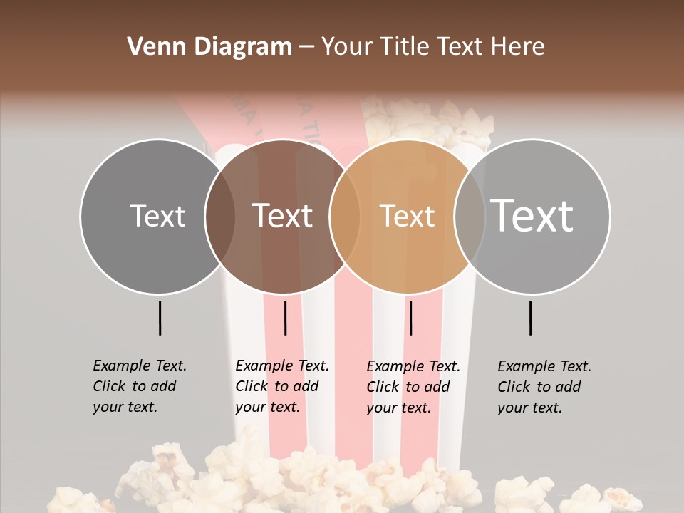 Treat White Cooked PowerPoint Template
