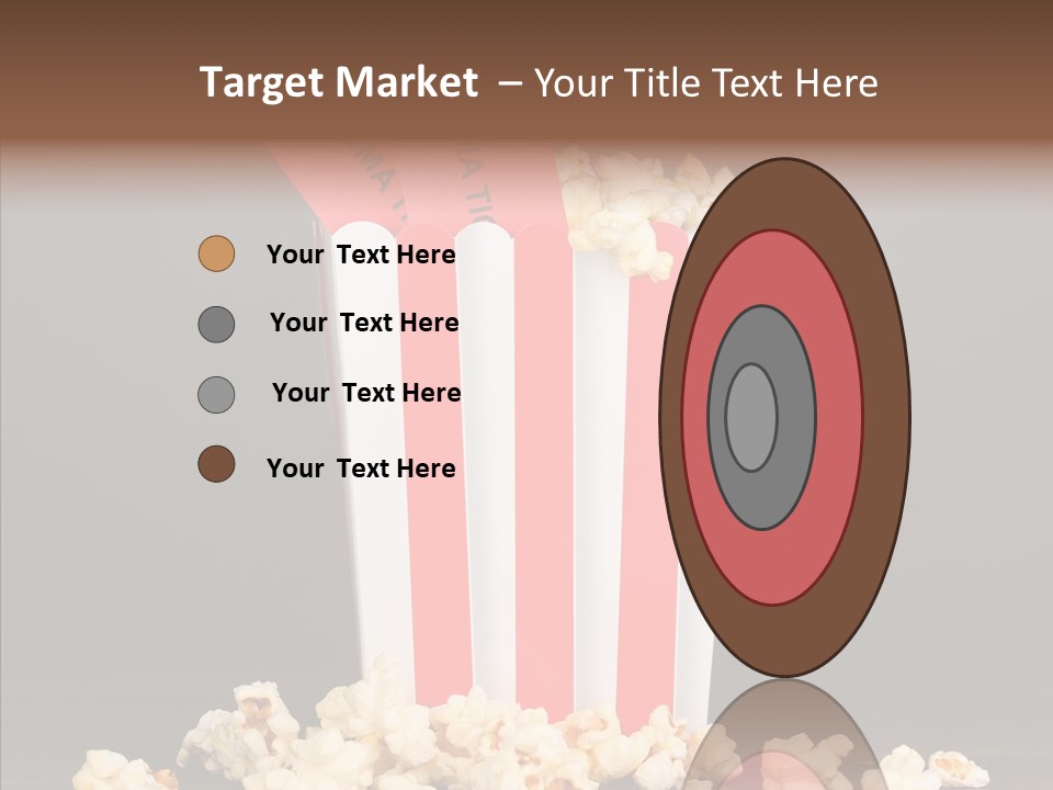 Treat White Cooked PowerPoint Template
