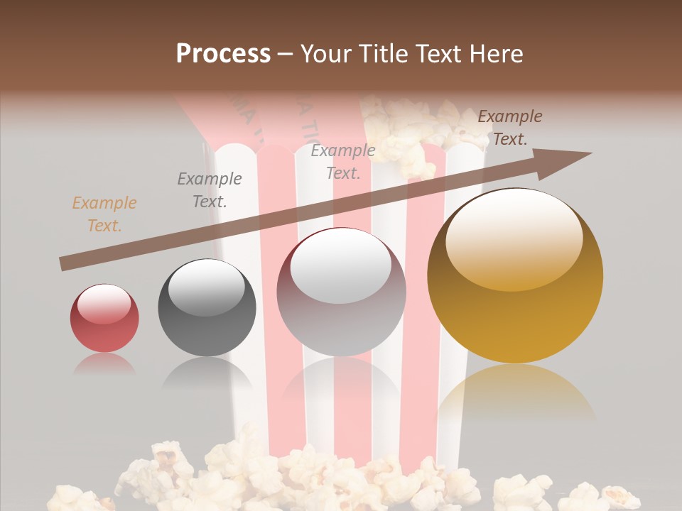 Treat White Cooked PowerPoint Template