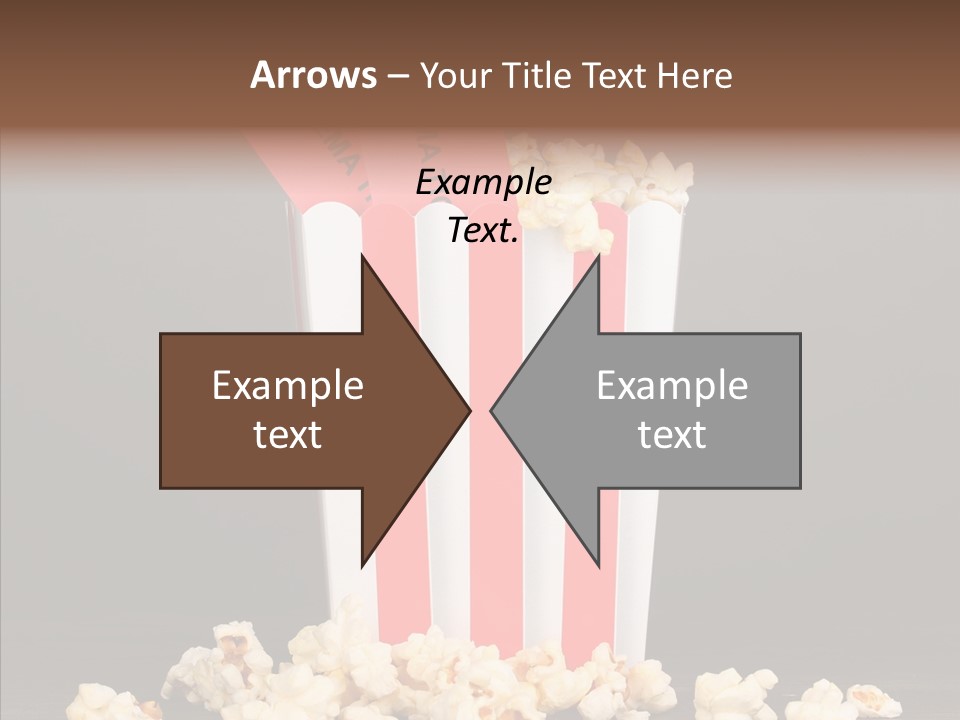 Treat White Cooked PowerPoint Template