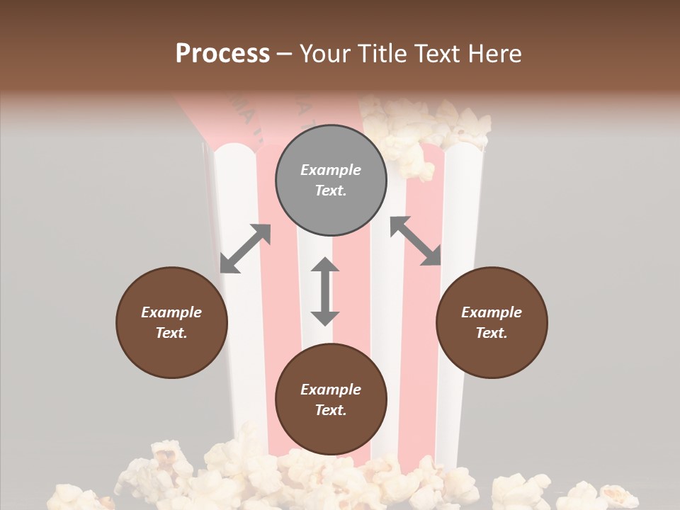 Treat White Cooked PowerPoint Template