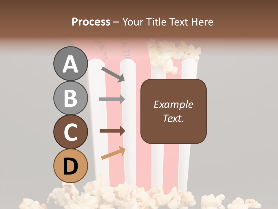 Treat White Cooked PowerPoint Template