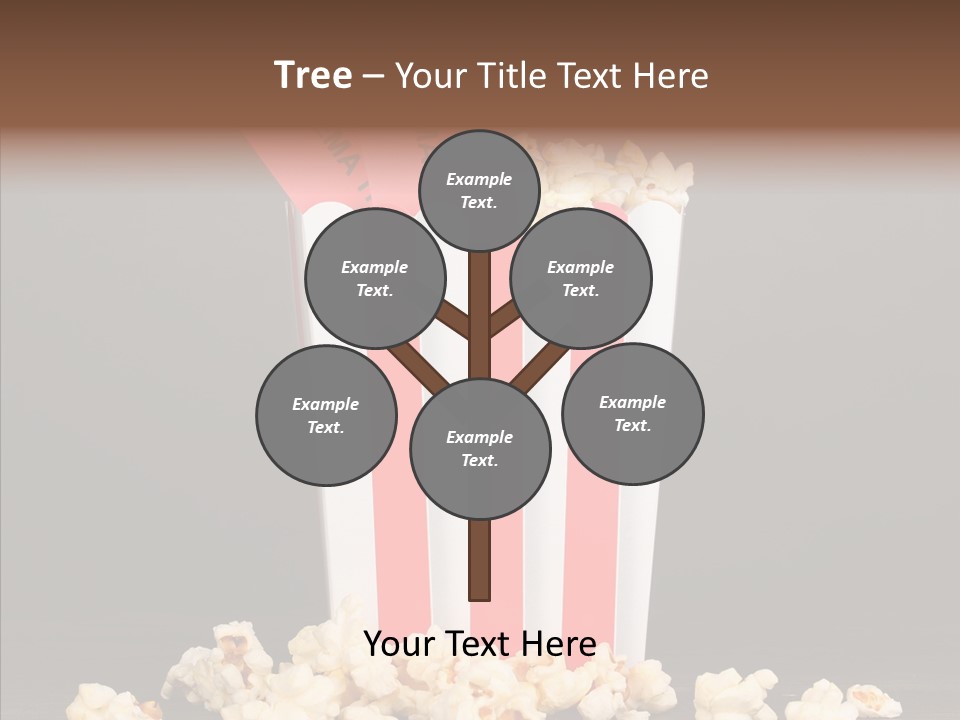 Treat White Cooked PowerPoint Template
