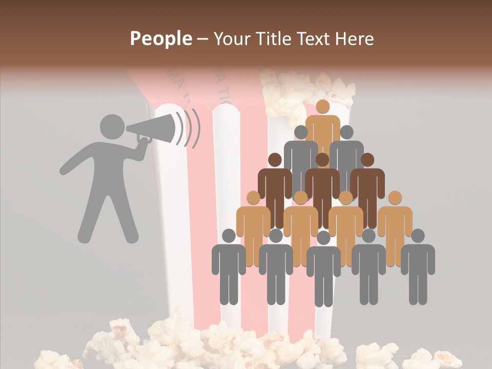 Treat White Cooked PowerPoint Template