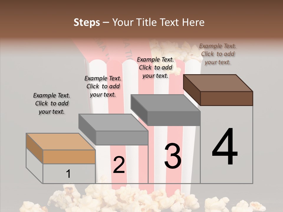 Treat White Cooked PowerPoint Template