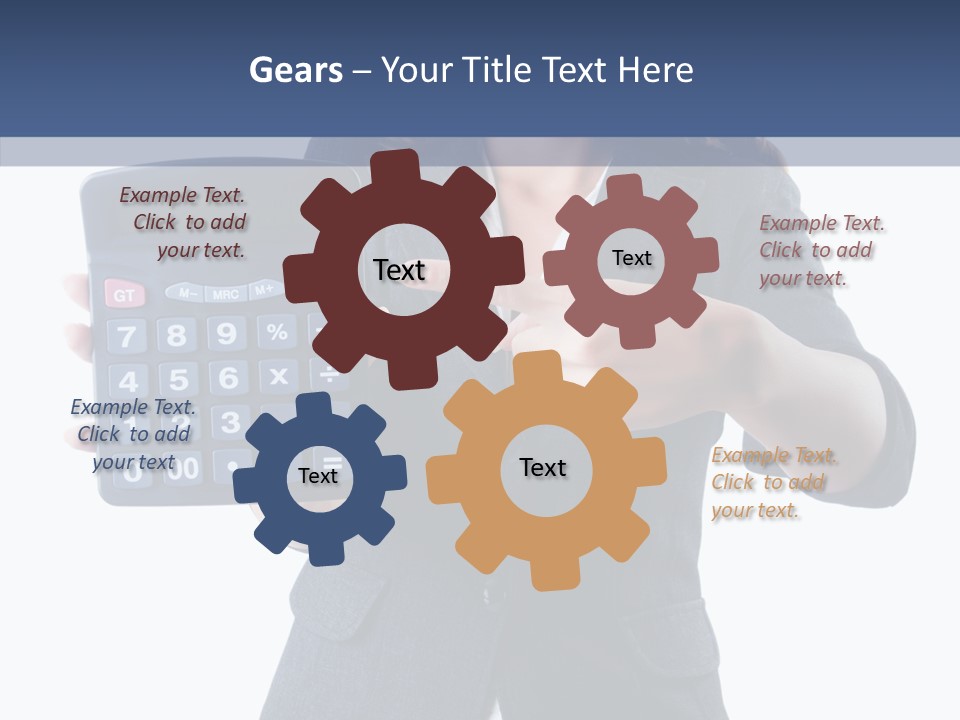 Job Finished Isolated PowerPoint Template