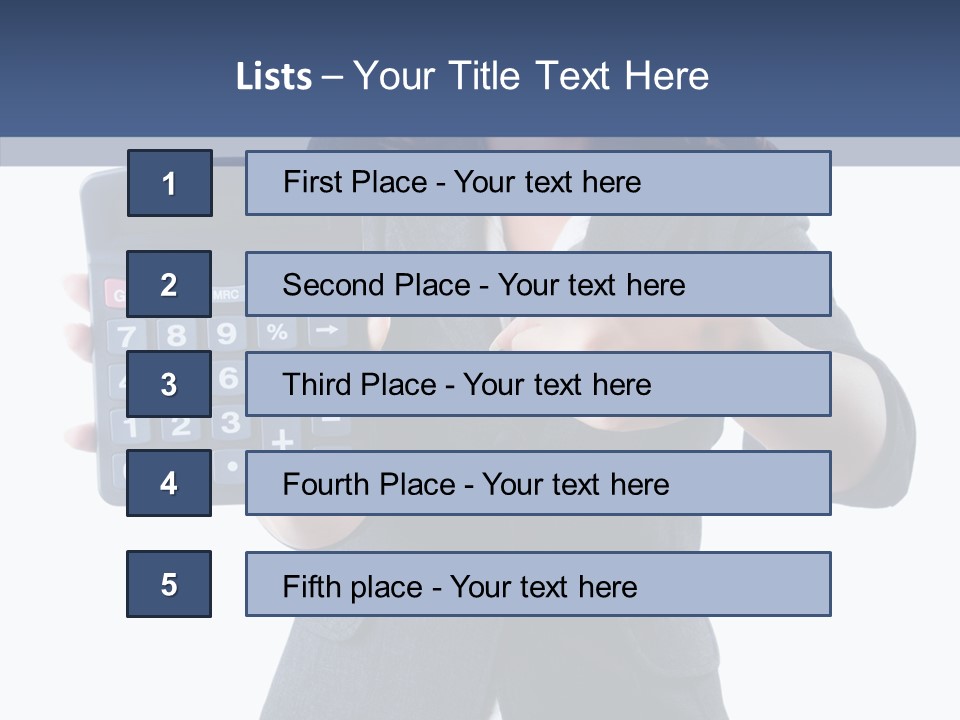 Job Finished Isolated PowerPoint Template