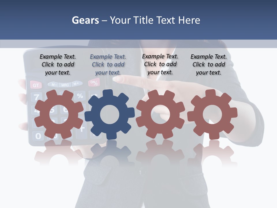 Job Finished Isolated PowerPoint Template