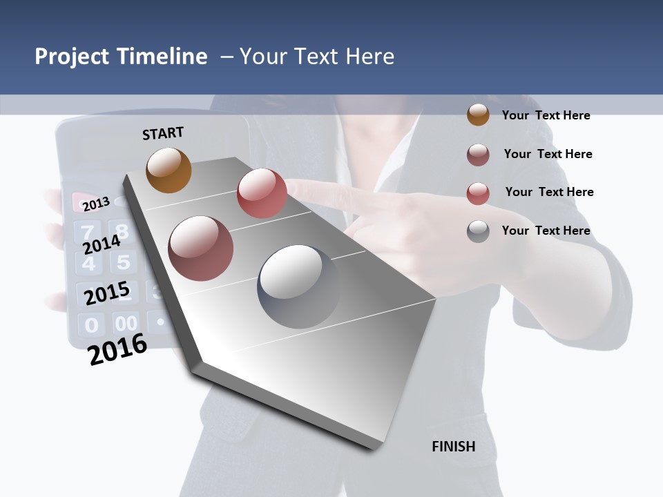 Job Finished Isolated PowerPoint Template