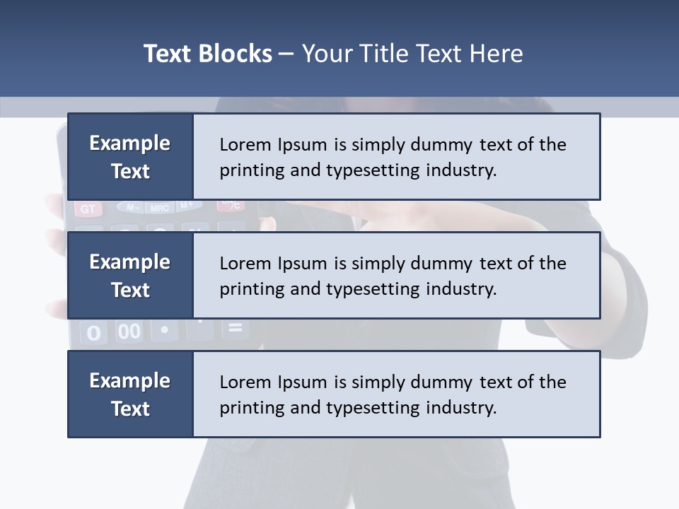 Job Finished Isolated PowerPoint Template