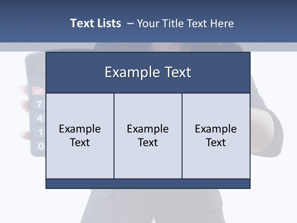 Job Finished Isolated PowerPoint Template
