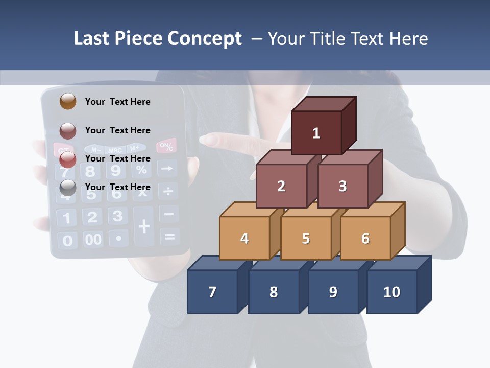 Job Finished Isolated PowerPoint Template