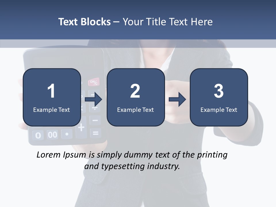 Job Finished Isolated PowerPoint Template