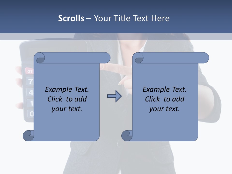 Job Finished Isolated PowerPoint Template