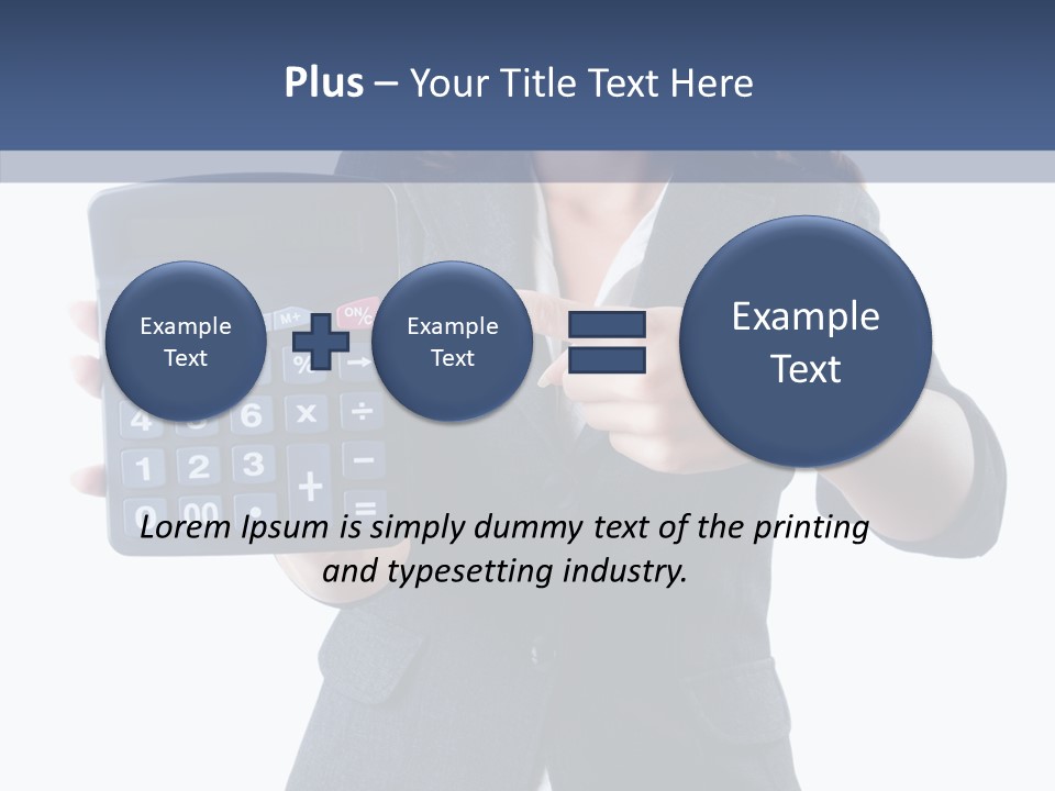 Job Finished Isolated PowerPoint Template