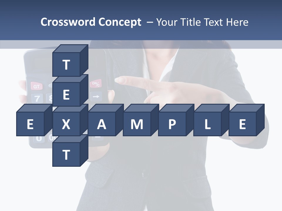 Job Finished Isolated PowerPoint Template