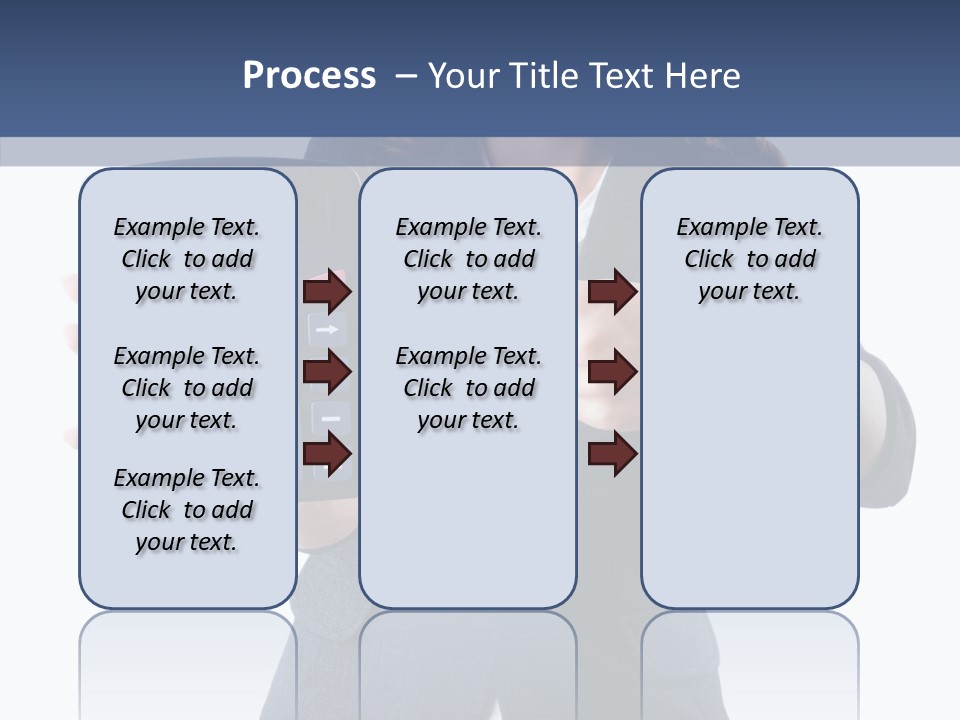 Job Finished Isolated PowerPoint Template