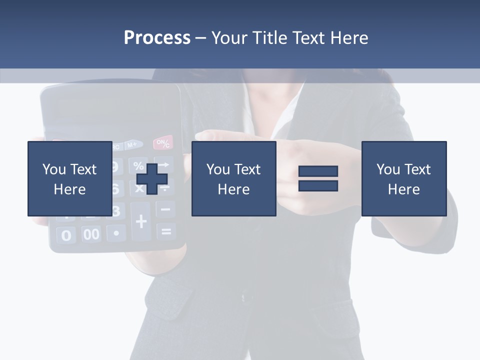 Job Finished Isolated PowerPoint Template