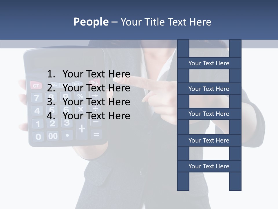 Job Finished Isolated PowerPoint Template