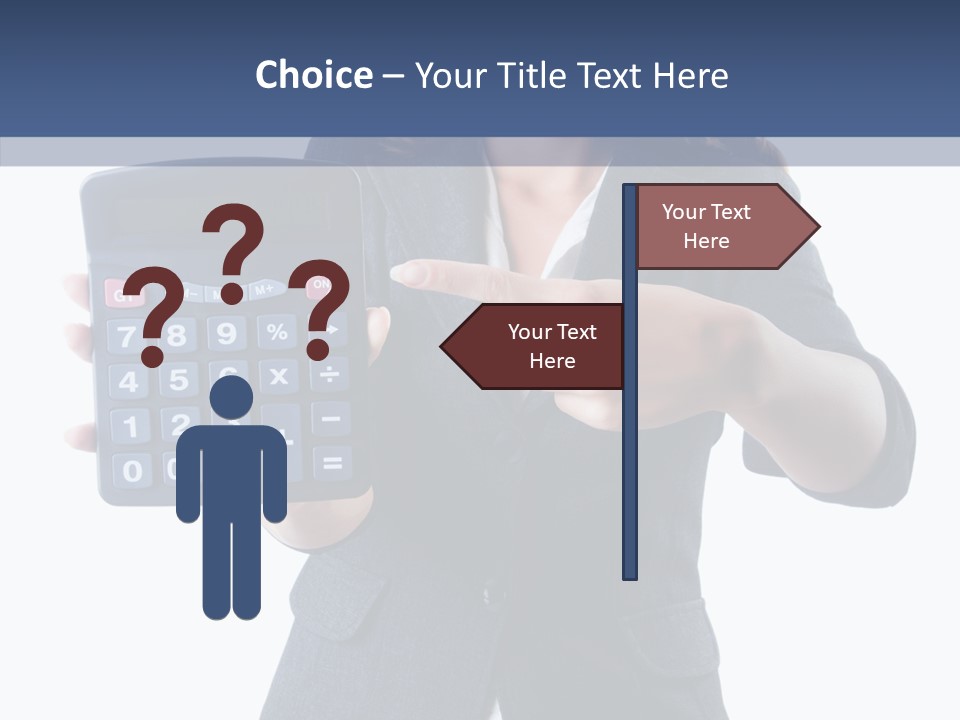 Job Finished Isolated PowerPoint Template