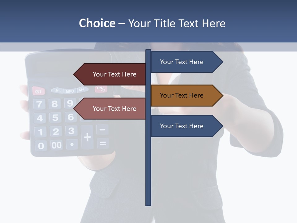 Job Finished Isolated PowerPoint Template