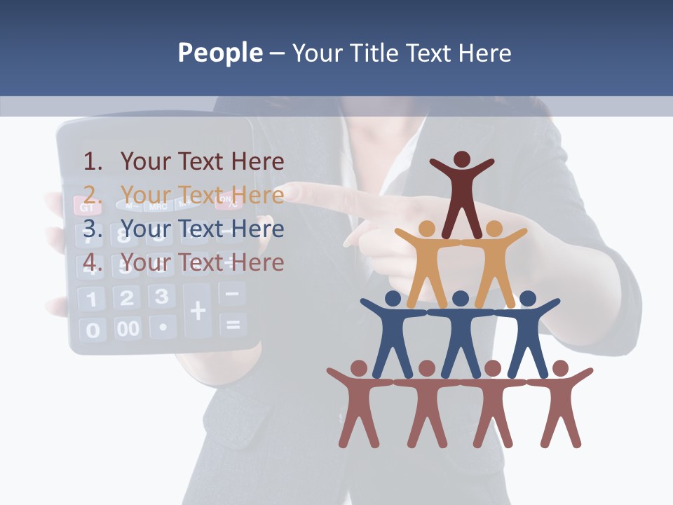 Job Finished Isolated PowerPoint Template