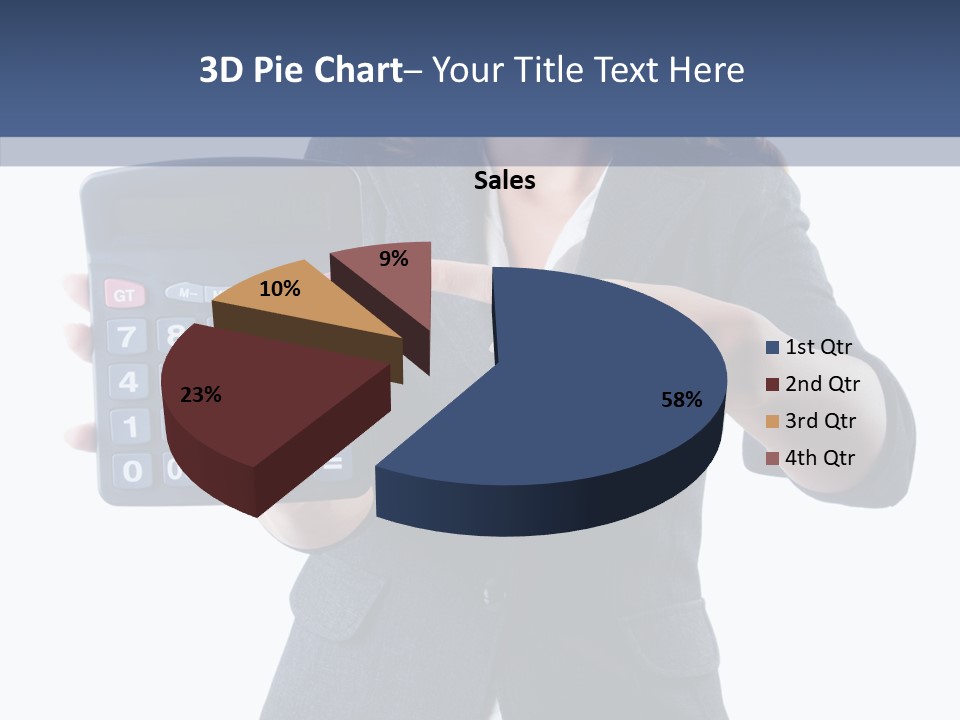 Job Finished Isolated PowerPoint Template