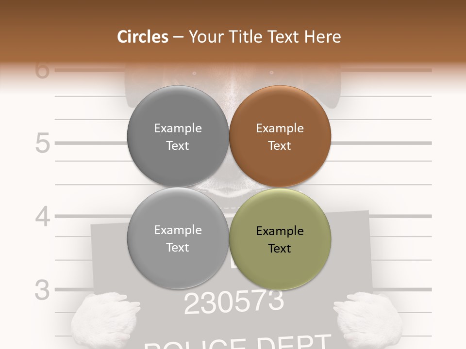 Animal Puppy Mug PowerPoint Template