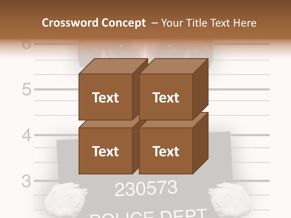 Animal Puppy Mug PowerPoint Template