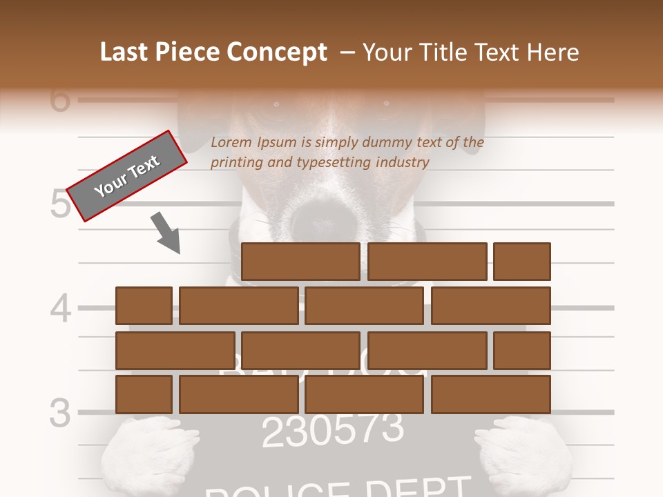 Animal Puppy Mug PowerPoint Template