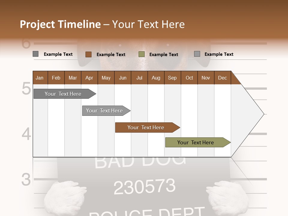 Animal Puppy Mug PowerPoint Template