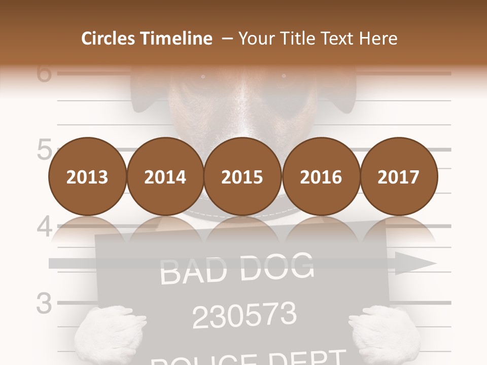 Animal Puppy Mug PowerPoint Template