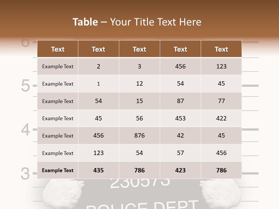 Animal Puppy Mug PowerPoint Template