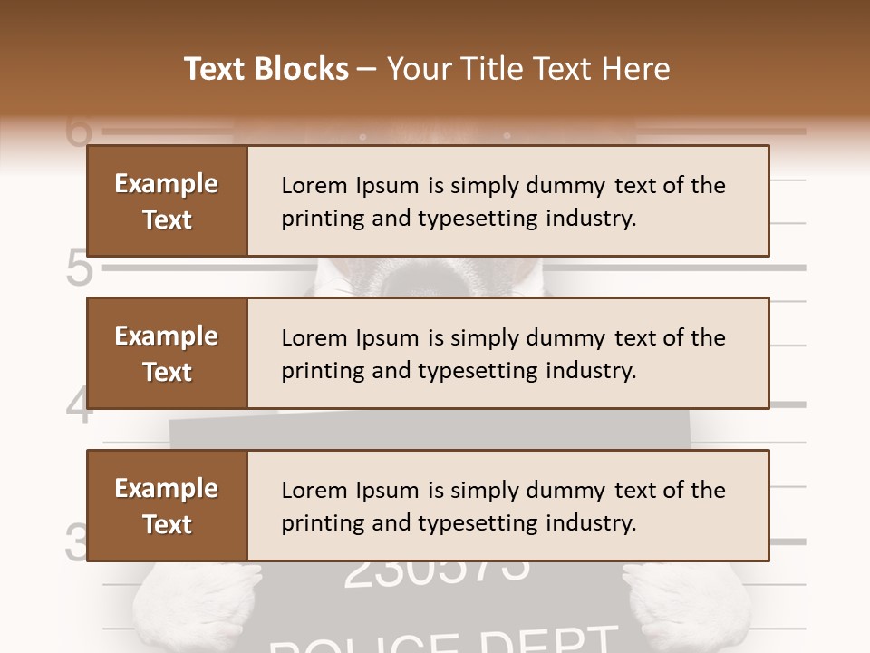 Animal Puppy Mug PowerPoint Template