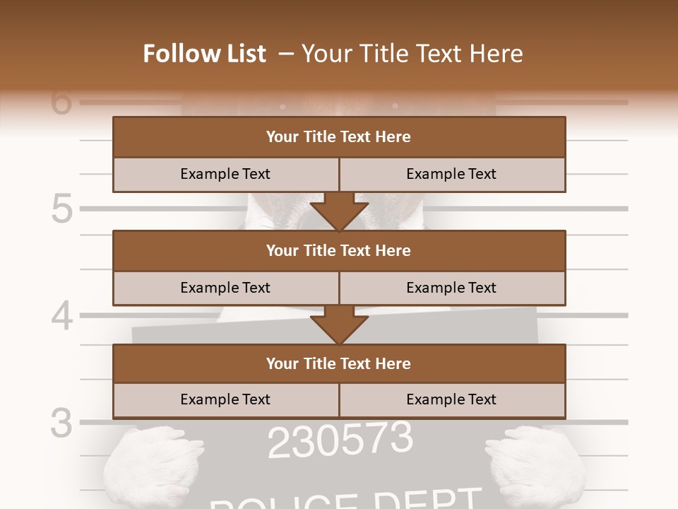 Animal Puppy Mug PowerPoint Template