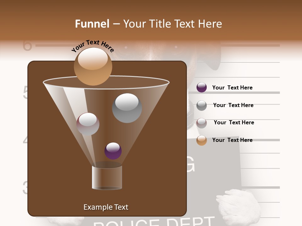 Animal Puppy Mug PowerPoint Template