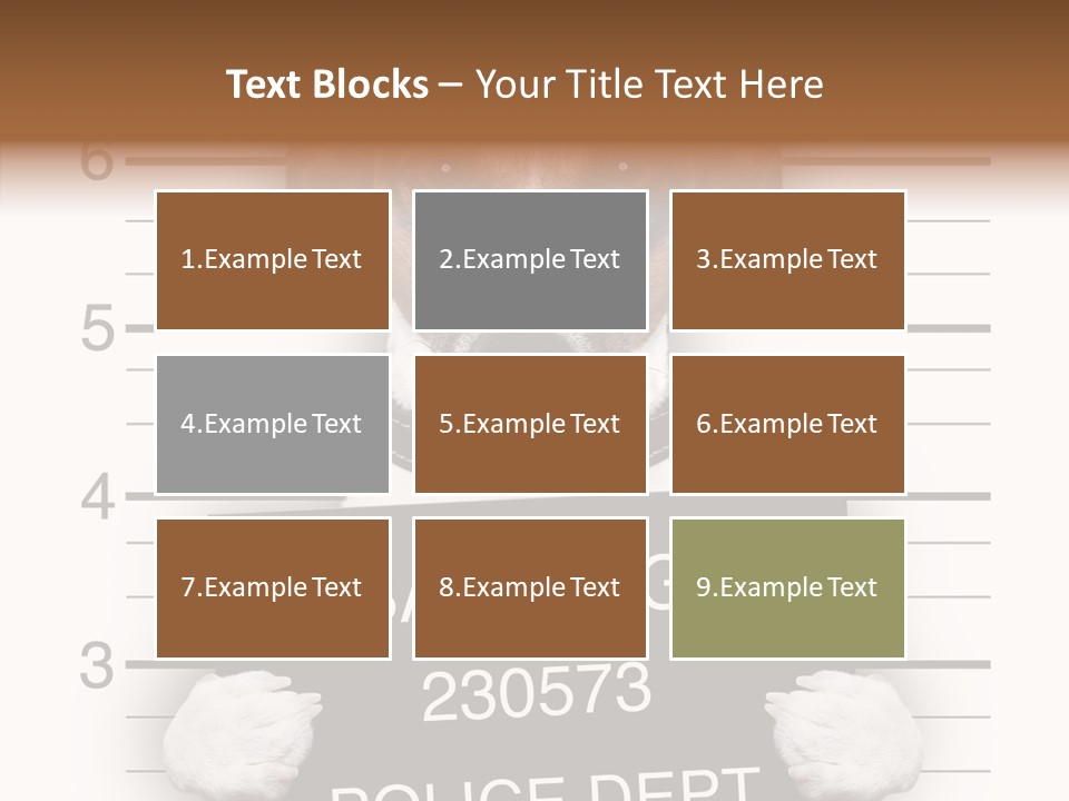 Animal Puppy Mug PowerPoint Template